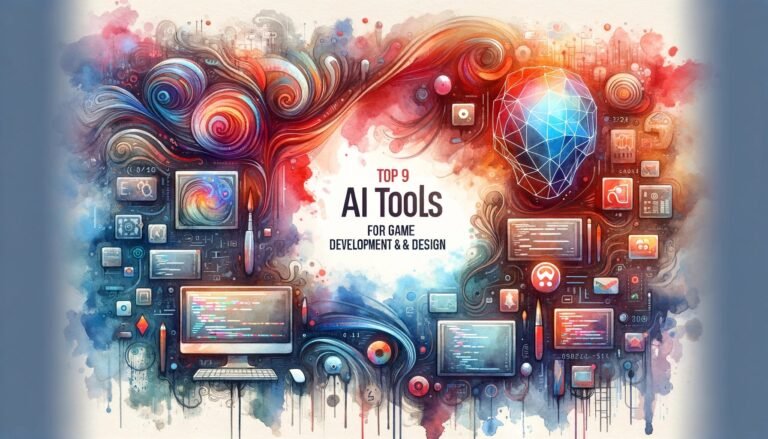 Top 9 AI Tools for Game Development and Design